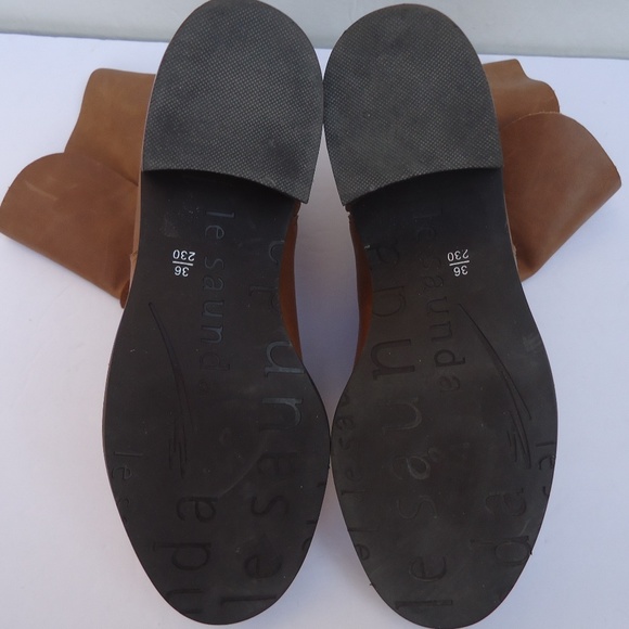 SIZE 6. Le Saunda Ladies brown leather booties. - Picture 4 of 8